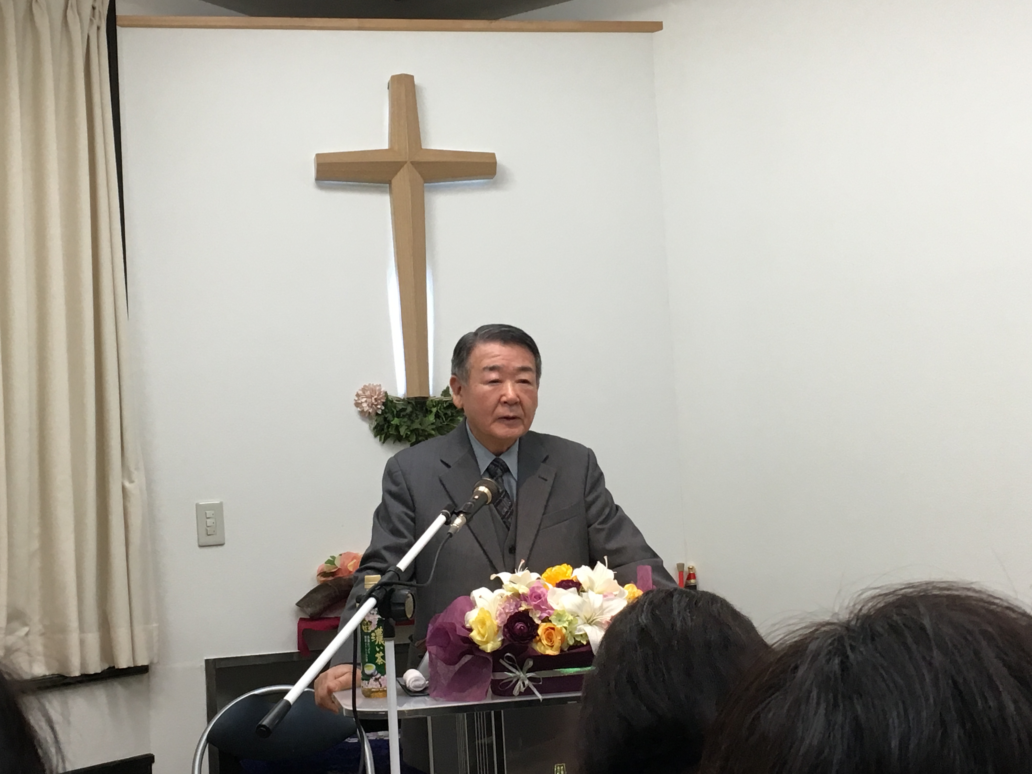 吉田芳幸長老の講演会写真